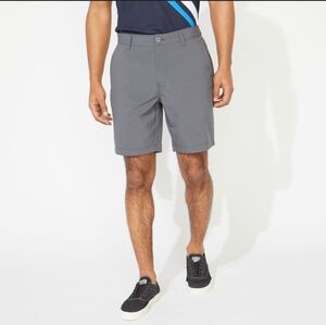 NWT Nautica 8.5" CLASSIC FIT NAVTECH GOLF SHORT, 35 waist,  pewter grey, $65